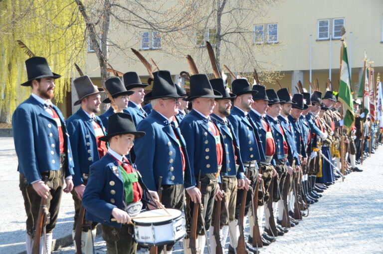 Empfang der Schützen aus Arco